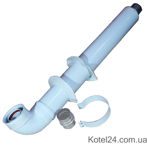 Коаксіальний димохід турбо котла 0,75 м 0KITCONC01