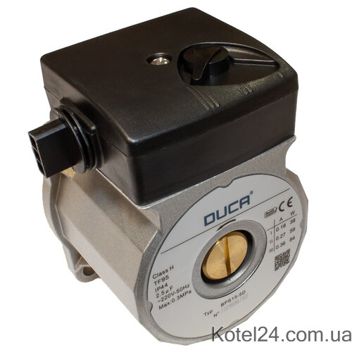 Двигатель насоса Duca BPS 15-5D обратное вращение (Аналог Bosch Gaz 6000, Buderus Logamax U072: 87186457900, 8718648181)