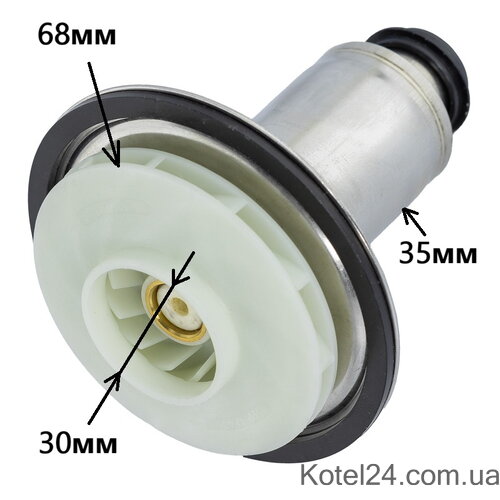Ремкомплект (ротор) насоса Westen, Baxi (Wilo BXSL 15/5-1C) - 4532473