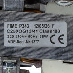Вентилятор газовых котлов Ferroli 39817550 - Fime GR03370